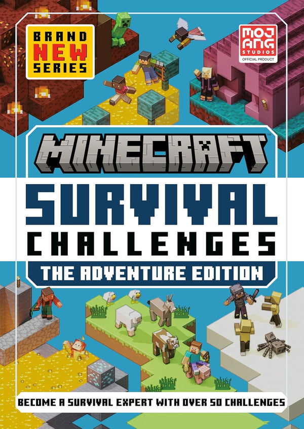 Minecraft: Survival Challenges: The Adventure Edition-Children’s / Teenage general interest: Hobbies/ quizzes/ toys and games-買書書 BuyBookBook