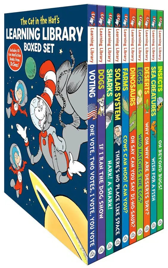 The Cat in the Hat's Learning Library Boxed Set