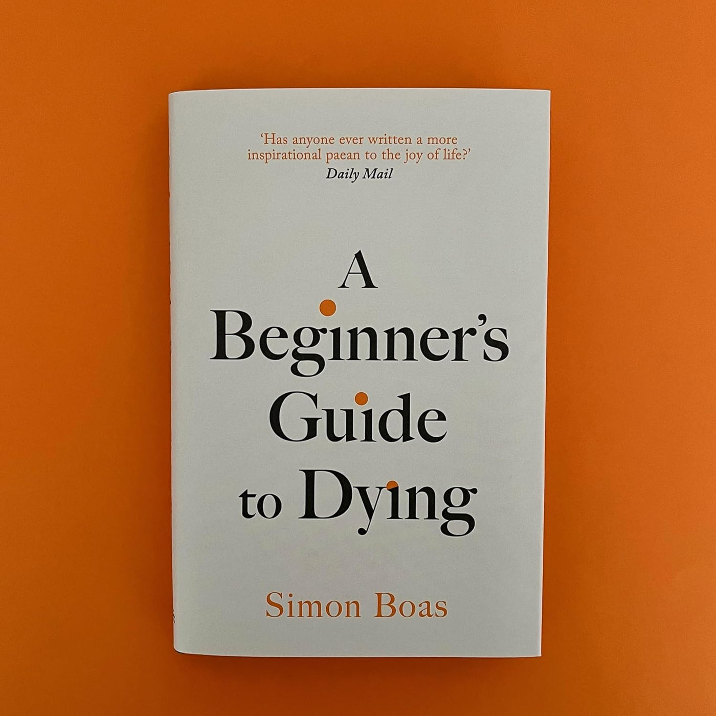 A Beginner's Guide to Dying (Simon Boas)-Biography and memoirs-買書書 BuyBookBook