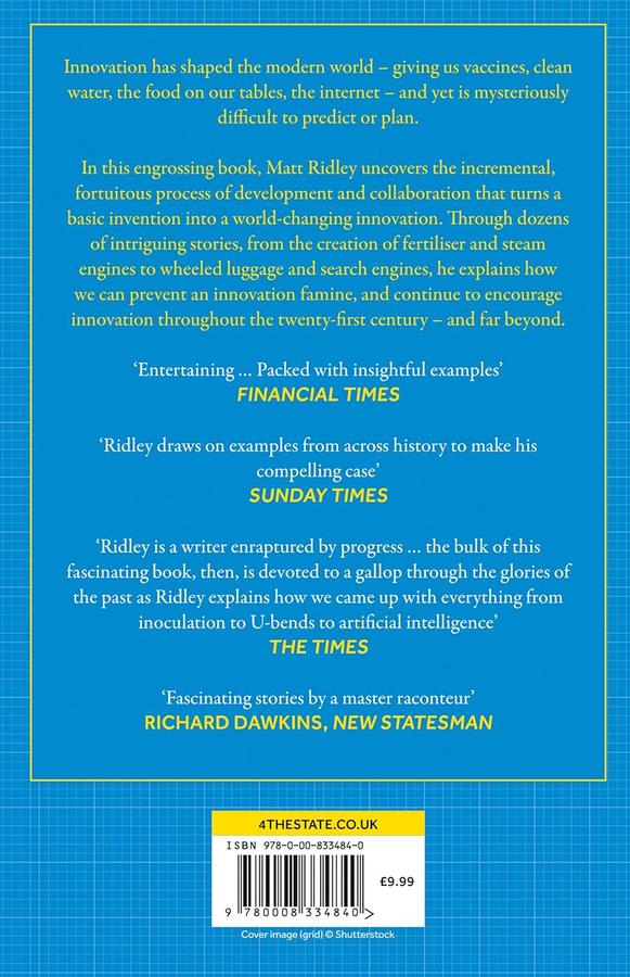 How Innovation Works (Matt Ridley)-Economics/ Finance and Accounting-買書書 BuyBookBook