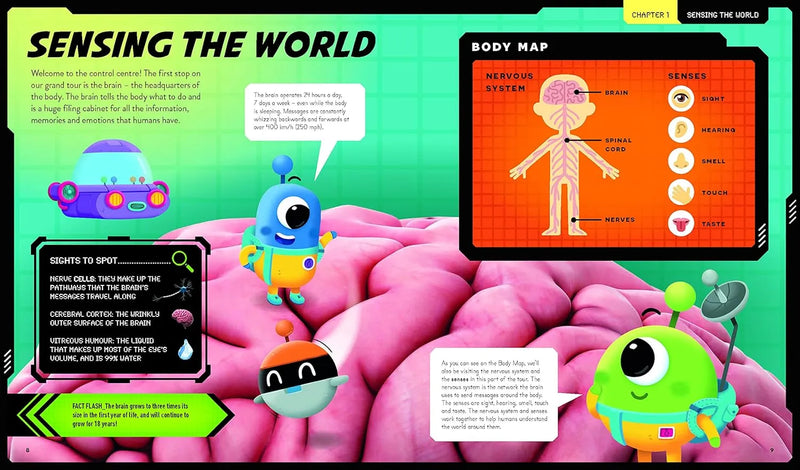 Lonely Planet Kids The Incredible Human Body Tour (Anna Brett)-Children’s / Teenage general interest: Science and technology-買書書 BuyBookBook