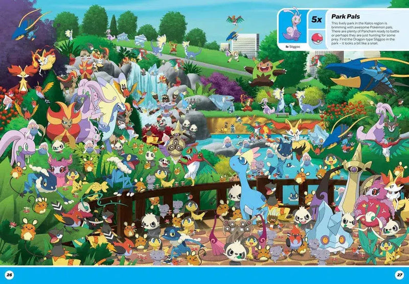 Pokémon Where’s Eevee? An Evolutions Search and Find Book (Pokémon)-Children’s / Teenage general interest: Hobbies/ quizzes/ toys and games-買書書 BuyBookBook