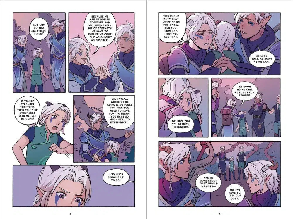The Dragon Prince Graphic Novel #2 Bloodmoon Huntress-Fiction: 歷險科幻 Adventure & Science Fiction-買書書 BuyBookBook