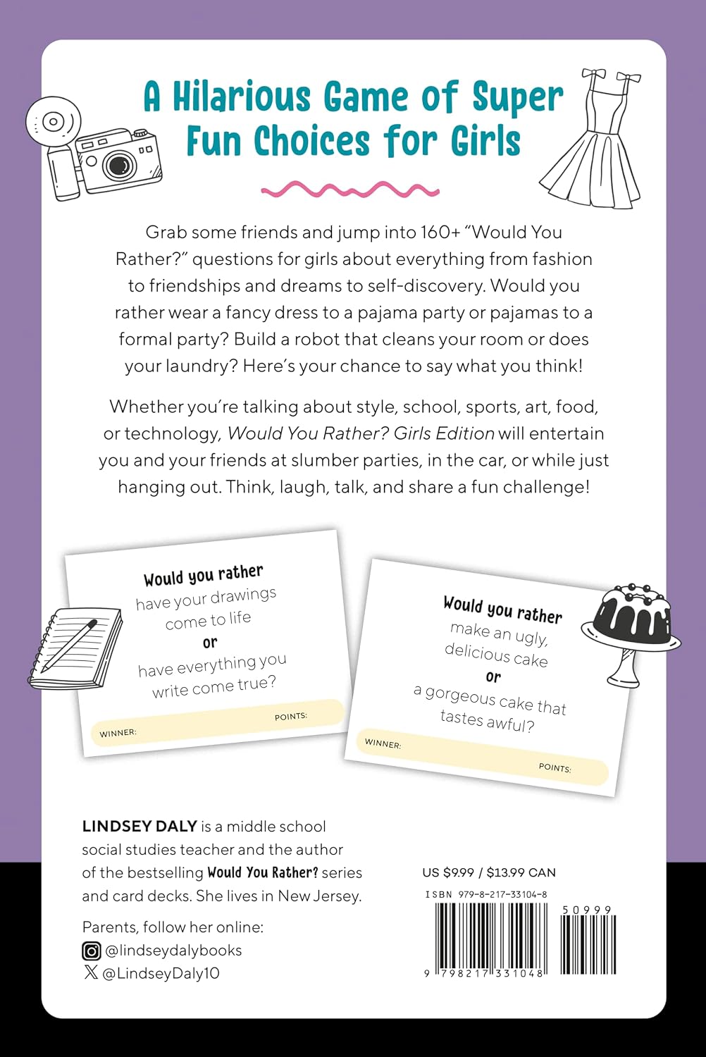 Would You Rather? Girls Edition