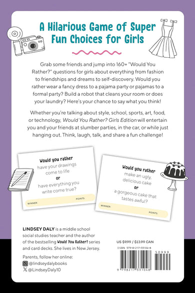 Would You Rather? Girls Edition