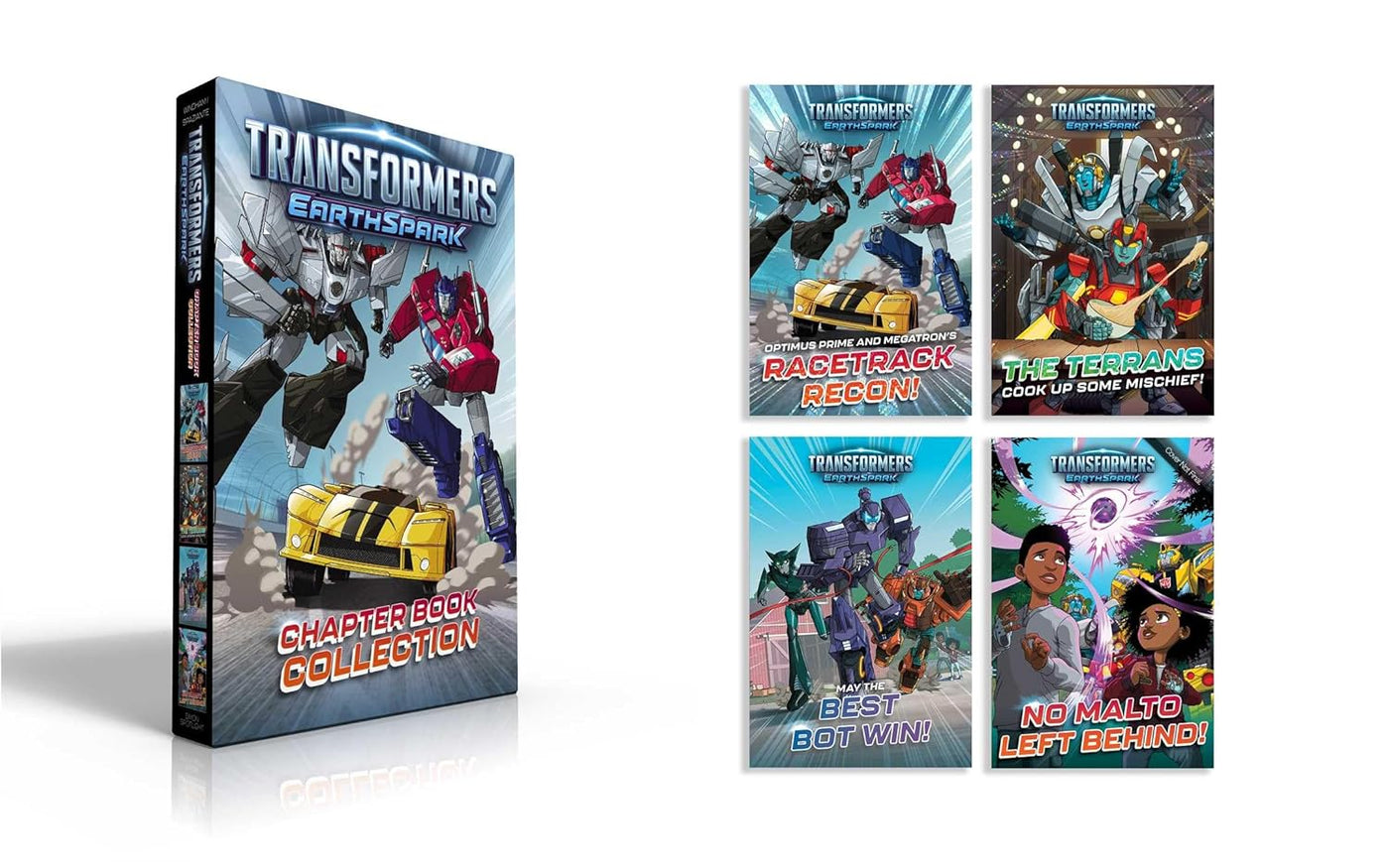Transformers EarthSpark Chapter Book Collection-買書書 BuyBookBook