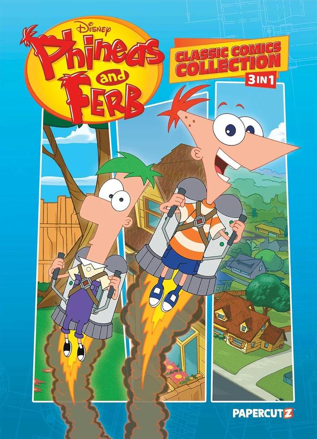 Phineas and Ferb Classic Comics Collection 3 in 1 Vol. 1-Graphic novel / Comic book / Manga: Action and adventure-買書書 BuyBookBook