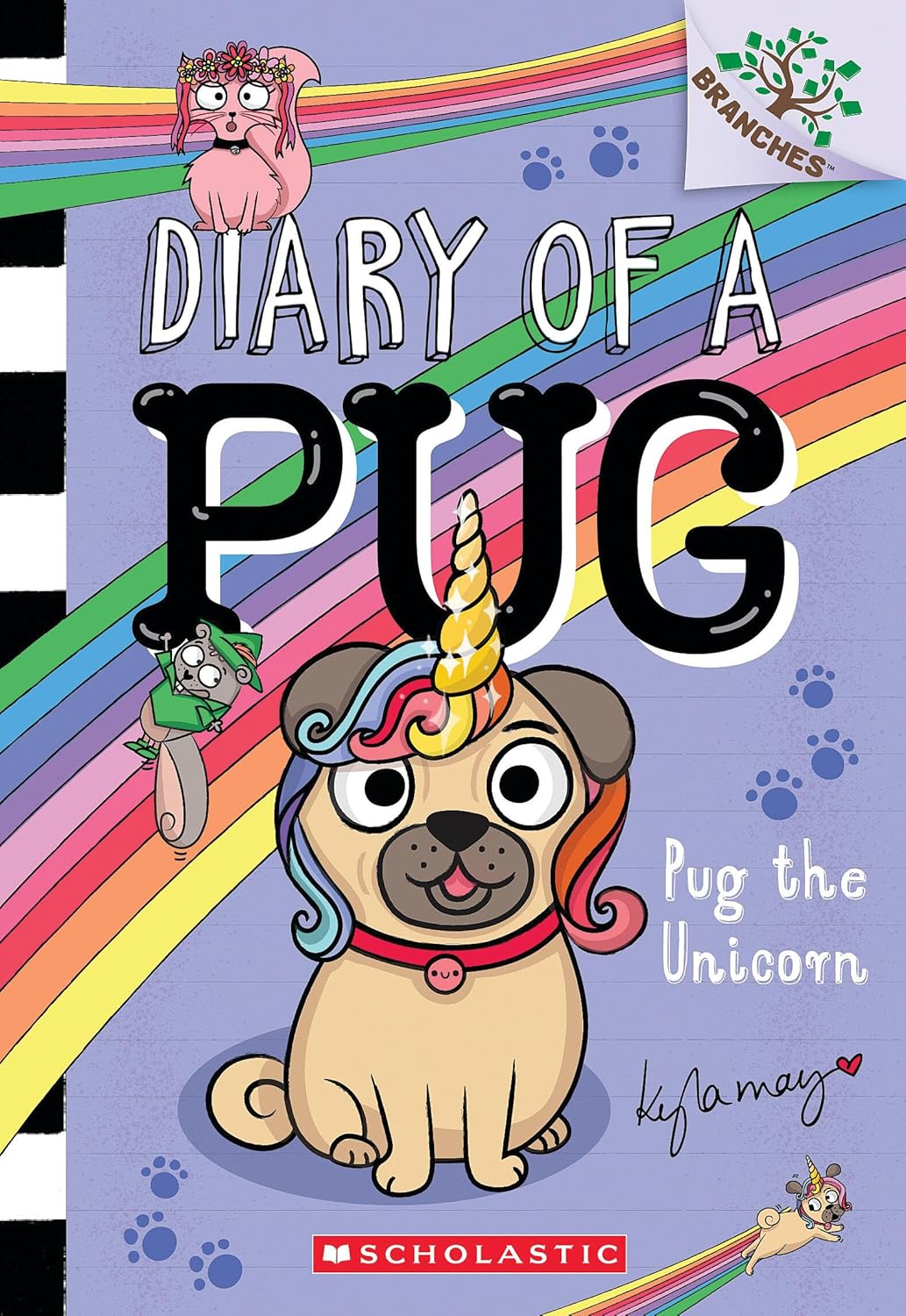Diary of a Pug #14 Pug the Unicorn (Branches)