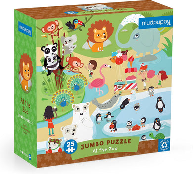 At the Zoo Jumbo Puzzle