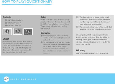 Quicktionary-Hobbies/ quizzes/ games-買書書 BuyBookBook