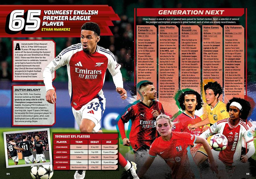 Guinness World Records Football Edition 2026-Children’s / Teenage reference material-買書書 BuyBookBook