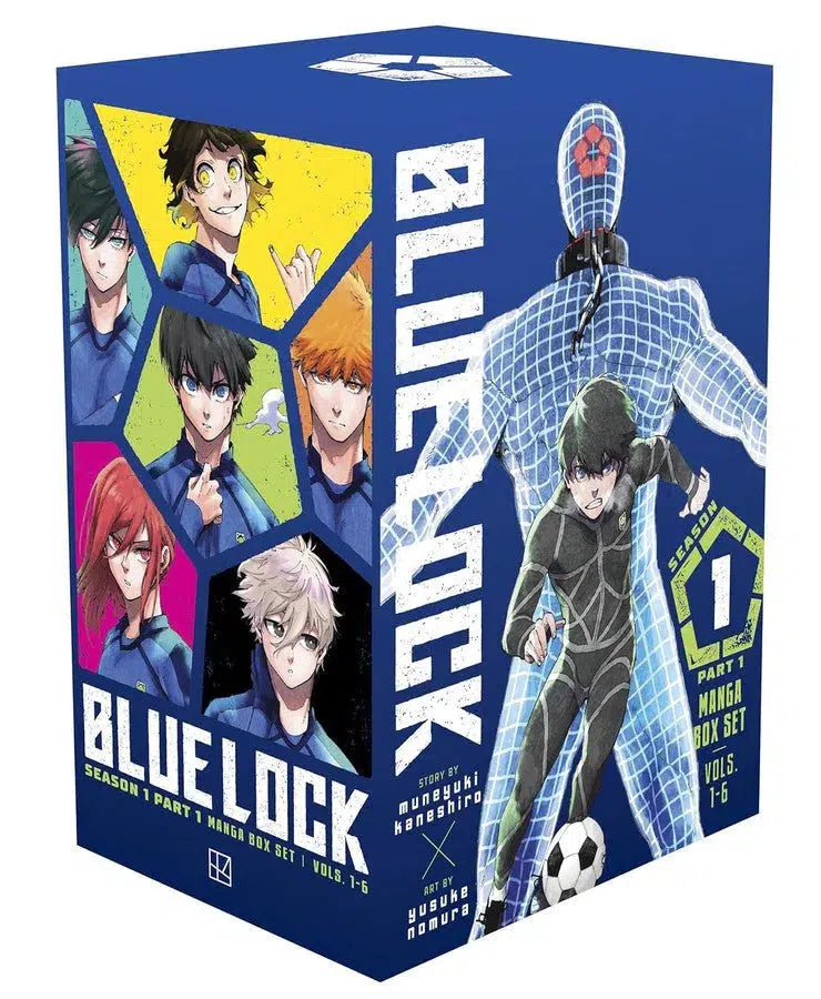 Blue Lock Season 1 Part 1 Manga Box Set-Manga and East Asian style / tradition comic books-買書書 BuyBookBook