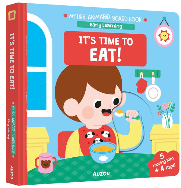 My First Animated Board Book: It's Time to Eat! (Auzou)