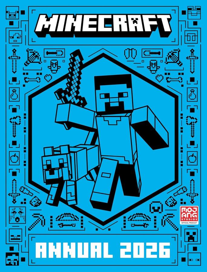 Minecraft Annual 2026 (Mojang AB) (Hardback)-Children’s / Teenage general interest: Hobbies/ quizzes/ toys and games-買書書 BuyBookBook