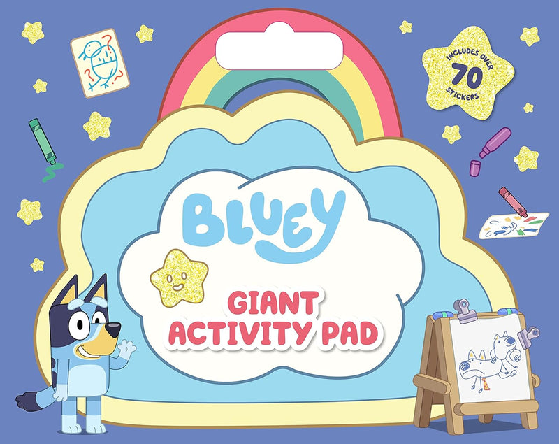 Bluey: Giant Activity Pad-Children’s interactive and activity books and kits-買書書 BuyBookBook