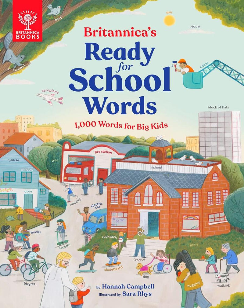 Britannica's Ready for School Words: 1,000 Words for Big Kids (Hannah S. Campbell)-Children’s Educational: Language/ literature/ literacy-買書書 BuyBookBook