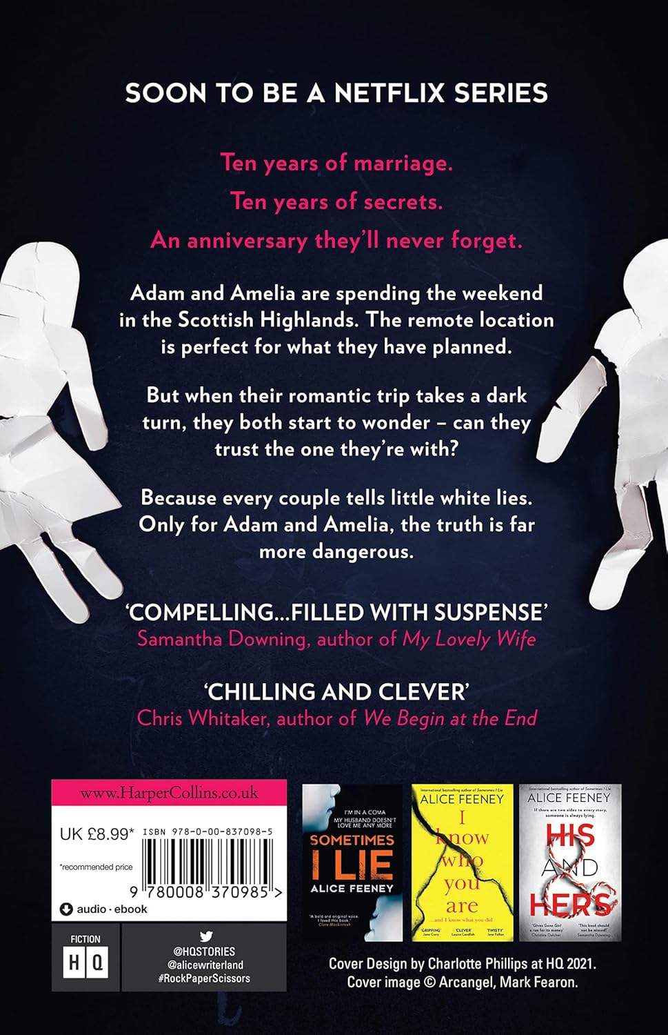 Rock Paper Scissors (Alice Feeney)-Fiction: general and literary-買書書 BuyBookBook