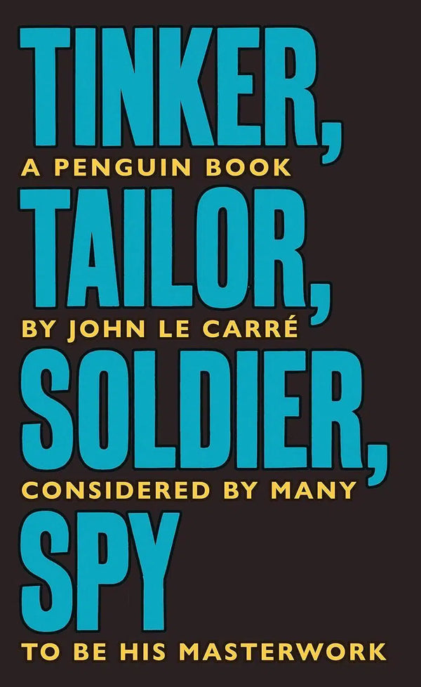 Tinker Tailor Soldier Spy-Espionage and spy thriller-買書書 BuyBookBook