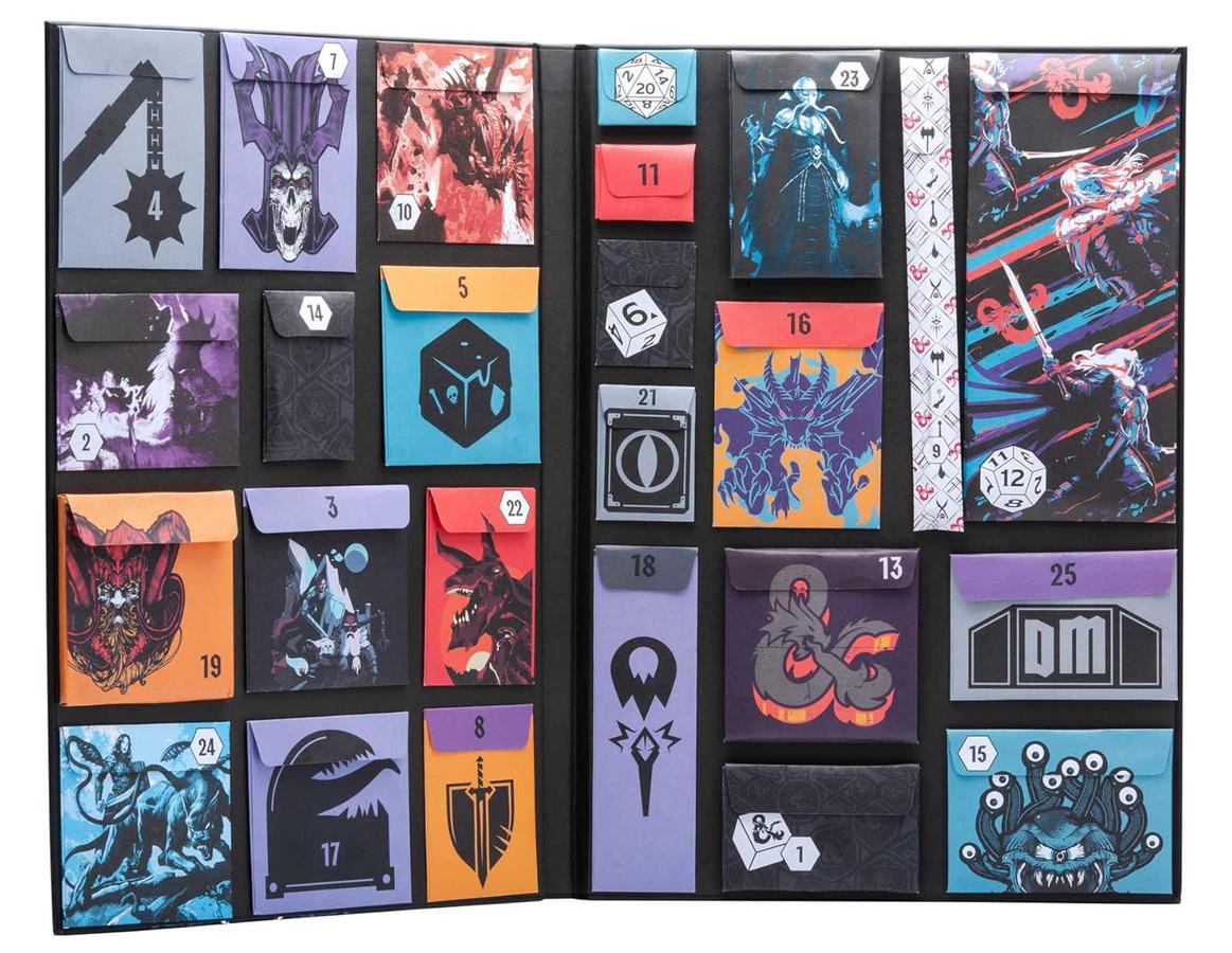 Dungeons & Dragons: The Official Countdown Gift Calendar-Hobbies/ quizzes/ games-買書書 BuyBookBook