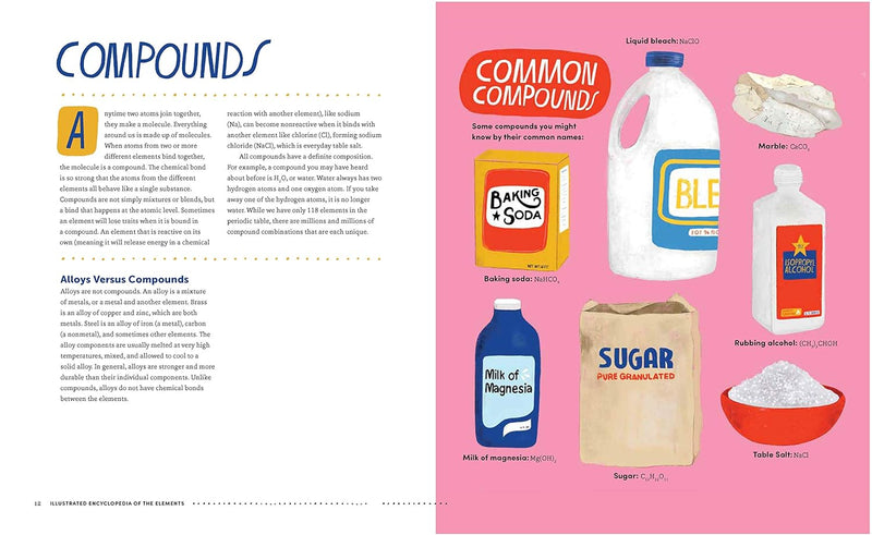 The Illustrated Encyclopedia of the Elements-Children’s / Teenage general interest: Science and technology-買書書 BuyBookBook