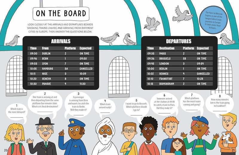 Lonely Planet Kids The Big Book of Train Activities