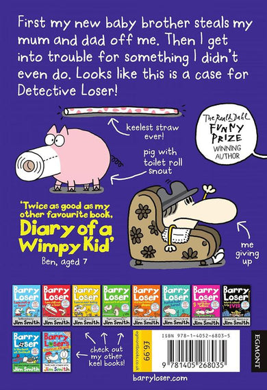 Barry Loser: and the Case of the Crumpled Carton (Jim Smith)-Graphic novels/ Comic books/ Manga/ Cartoons-買書書 BuyBookBook
