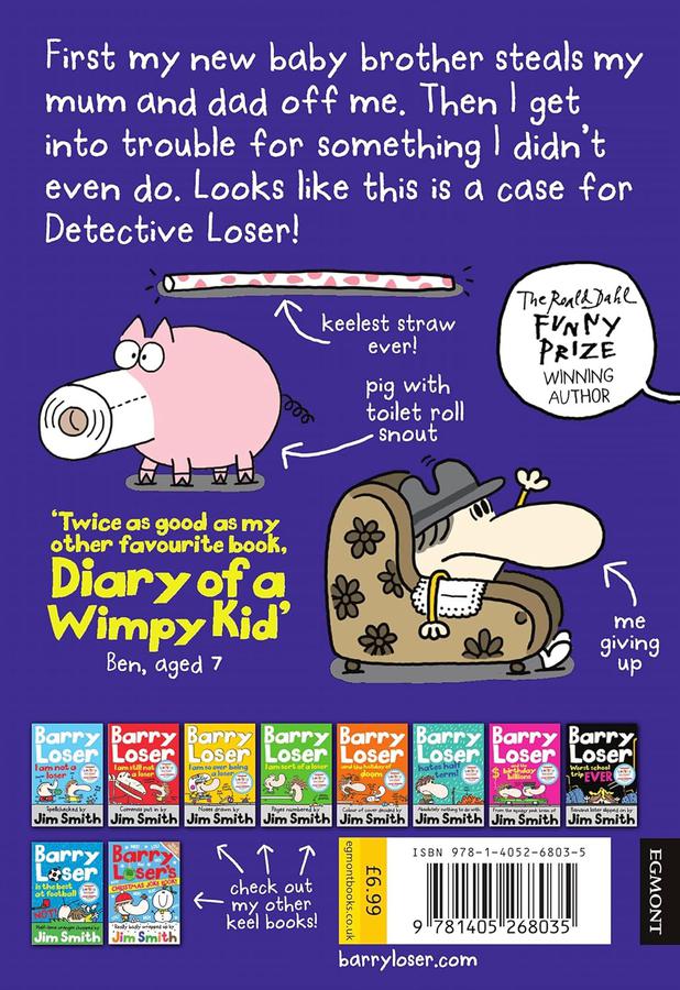 Barry Loser: and the Case of the Crumpled Carton (Jim Smith)-Graphic novels/ Comic books/ Manga/ Cartoons-買書書 BuyBookBook