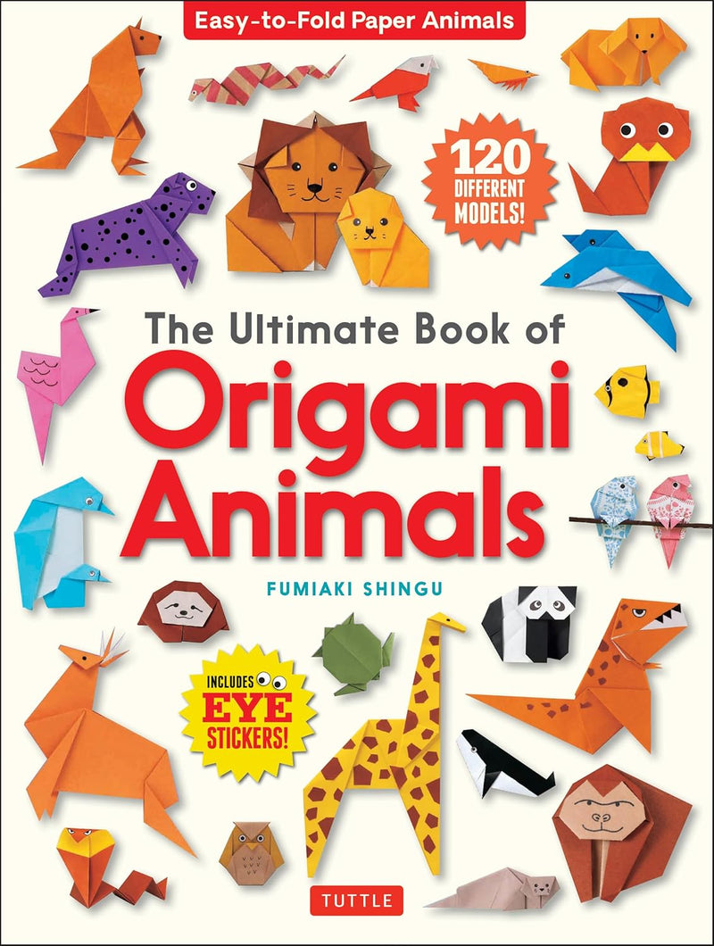 The Ultimate Book of Origami Animals: Easy-to-Fold Paper Animals (Fumiaki Shingu)-Children’s / Teenage general interest: Hobbies/ quizzes/ toys and games-買書書 BuyBookBook