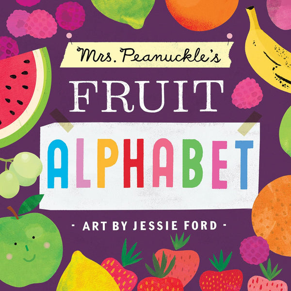 Mrs. Peanuckle's Fruit Alphabet-Children’s Early years / early learning concepts-買書書 BuyBookBook