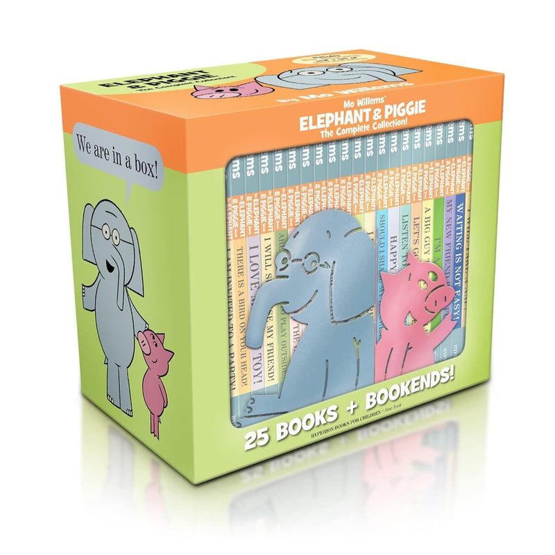 Elephant and Piggie The Complete Collection (25 Book) Elephant & Piggie (Mo Willems)-Fiction: 幽默搞笑 Humorous-買書書 BuyBookBook