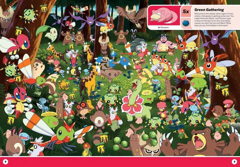 Pokémon Where’s Eevee? An Evolutions Search and Find Book (Pokémon)-Children’s / Teenage general interest: Hobbies/ quizzes/ toys and games-買書書 BuyBookBook