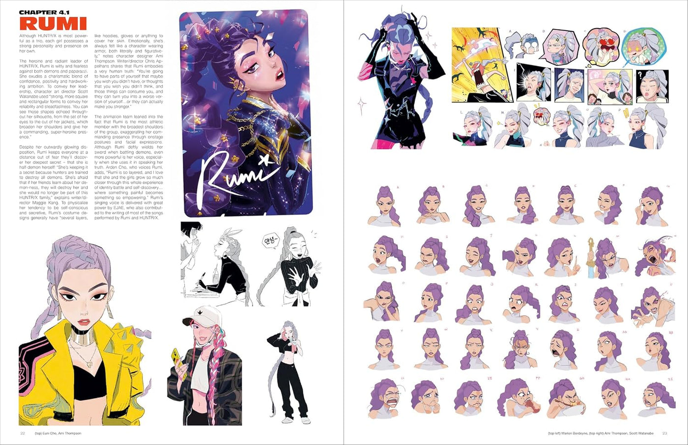The Art of KPop Demon Hunters