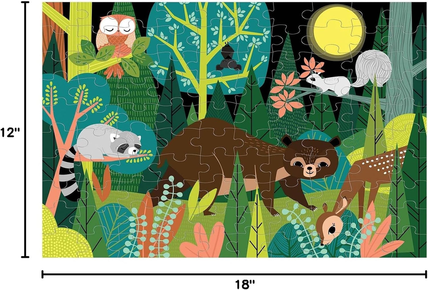 Mudpuppy in the Forest - 100-PIECE PUZZLE