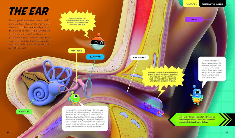 Lonely Planet Kids The Incredible Human Body Tour (Anna Brett)-Children’s / Teenage general interest: Science and technology-買書書 BuyBookBook