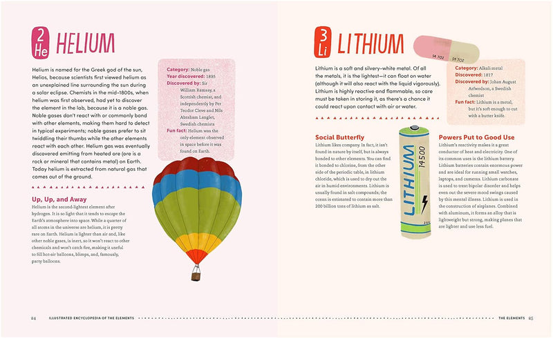 The Illustrated Encyclopedia of the Elements-Children’s / Teenage general interest: Science and technology-買書書 BuyBookBook