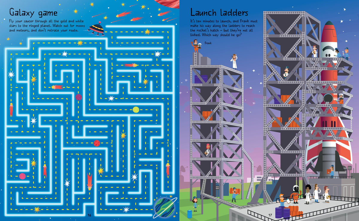 Space Maze Book interior 1 (ISBN 9781409598503) [onix-asset:0b96be3e0dc2999742979e59a7afe2fd760dd61cb514aefc655f87124a89f3de]