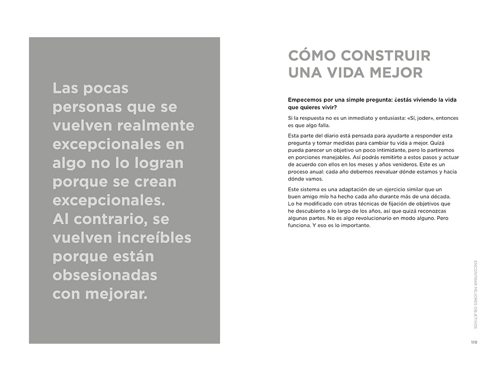 El sutil arte de que (casi todo) te importe una mierda. Diario / The Subtle Art of Not Giving a F*ck interior 2 (ISBN 9788418870569) [onix:706c265bd3e9d949fd1e49c7b500e525]