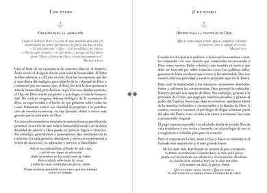 Un año con Dios al amanecer: 365 devocionales para vivir el Padre Nuestro / Awak e in the Dawn a 365 day devotional interior 3 (ISBN 9798890981677) [onix:bef67f8eba83fd39b29504f5597af07b]