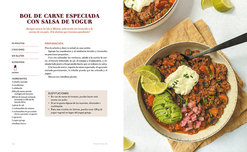 Cocina ¡Y a disfrutar!: Más de 80 recetas deliciosas, sencillas y con ingredientes naturales / Cook and Enjoy It! Over 80 Delicious and Simple Recipes interior 3 (ISBN 9788425363399) [onix:1a14ab02c62d0019081e426e34e579f1]