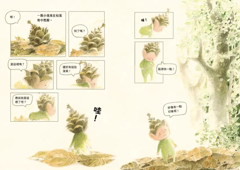 撞到月亮的樹：重返森林 (金鼎獎得主張哲銘首部 結合生態知識與奇幻冒險的連環圖畫故事)-Graphic novels/ Comic books/ Manga/ Cartoons-買書書 BuyBookBook