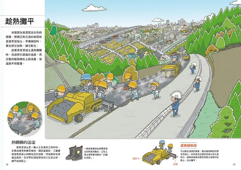 從無到有工程大剖析：道路（新版，書末附「召集！小小觀察家集合」學習單）