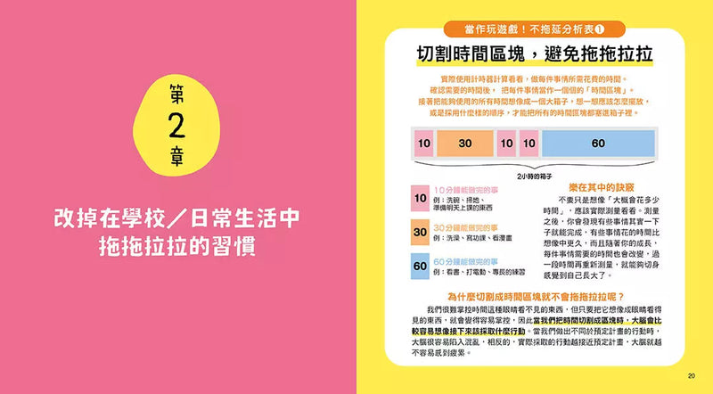 10歲開始自己打造行動力：改變大腦設定，終結拖延症-非故事: 參考百科 Reference & Encyclopedia-買書書 BuyBookBook