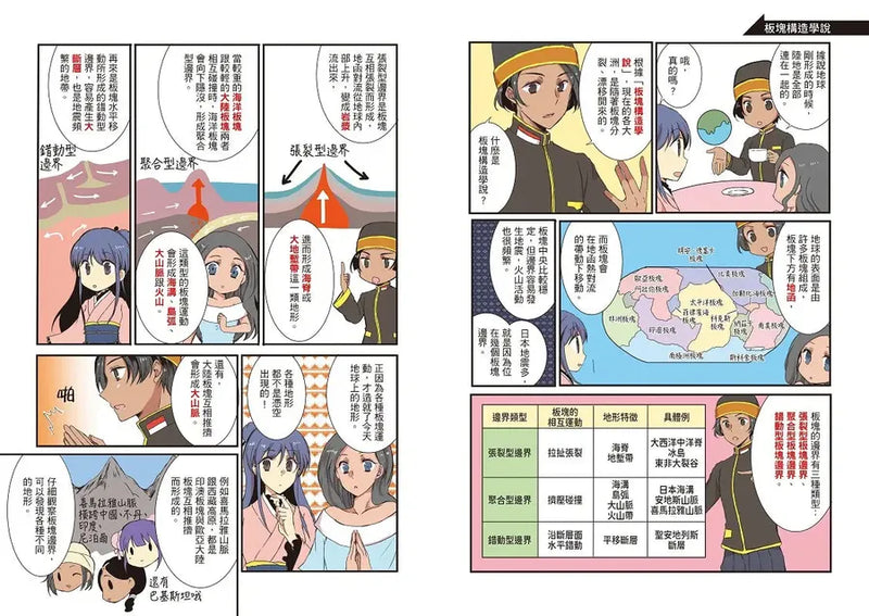 考前衝刺看漫畫！補教名師畫重點【又帥又美世界地理】-Graphic novel / Comic book / Manga: genres-買書書 BuyBookBook