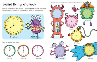 Wipe-clean Telling the Time interior 1 (ISBN 9781409551737) [onix-asset:949d91476cf96bd20b10d2c571150762d2f06a0f543c6f216b9cf6be54d4a385]