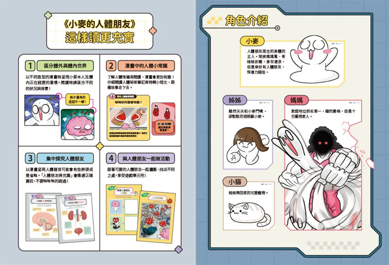 小麥的人體朋友1：器官大暴走！