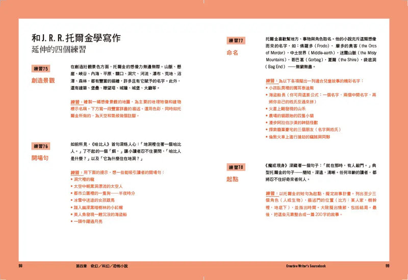 文學大師寫作大補帖：認識50位經典作家的文字魅力，175個創作練習讓你書寫升級-Language and Linguistics-買書書 BuyBookBook