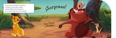 ¡Pop-up sorpresa! El rey León (Pop-Up Peekaboo! Disney Lion King) interior 4 (ISBN 9798217313075) [onix:b78a732d9cda7f1809e4327e5fdab48e]