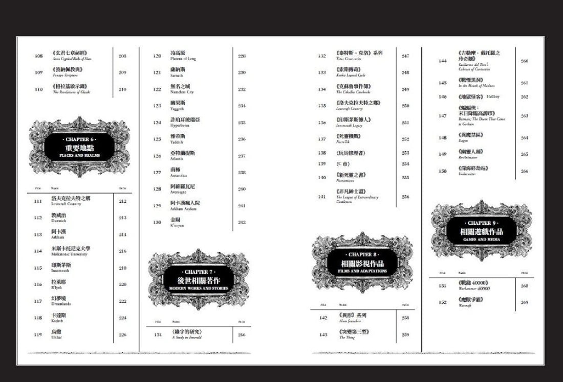 克蘇魯神話辭典：台灣第一本外神完全保存百科，精裝典藏 ✕ 插畫圖鑑——152 條洛夫克拉夫特創作圈和怪物的禁忌知識【首刷限量典藏，經典洛夫克拉夫特怪物海報】 精裝書 Hardback