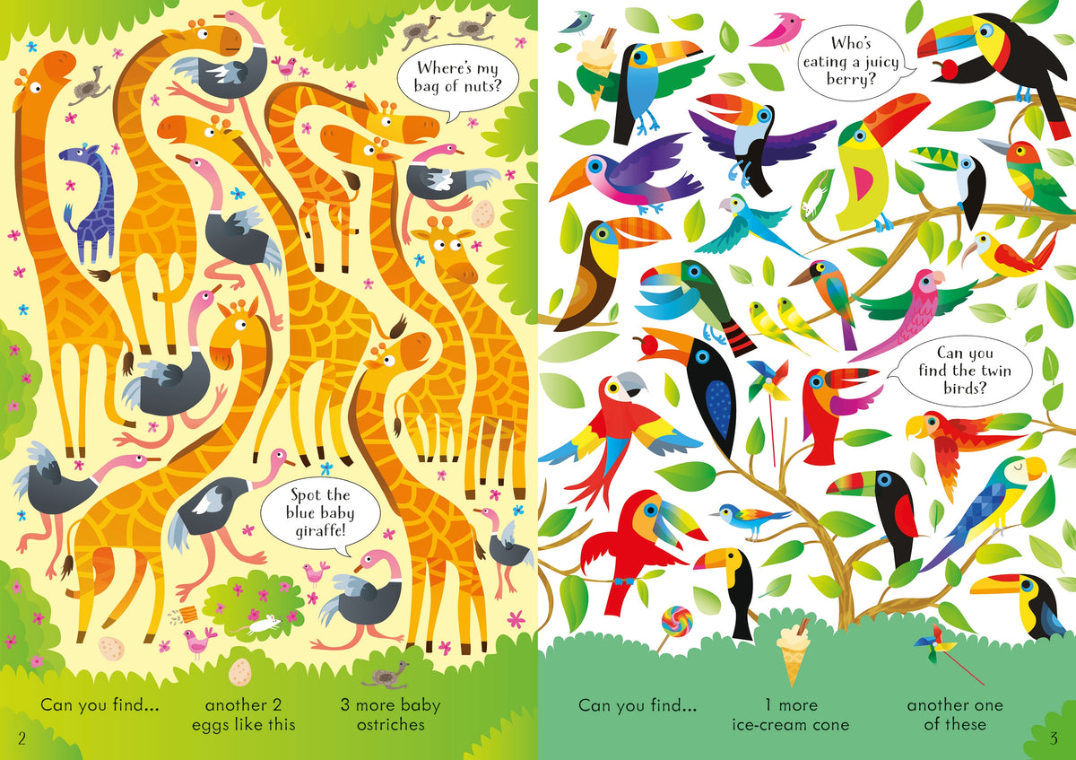 Look and Find Puzzles At the Zoo interior 1 (ISBN 9781474985215) [onix-asset:cdc1adaf63c6e8455971a71d0c8aa311d196490ae9be768ce130b474fece9743]