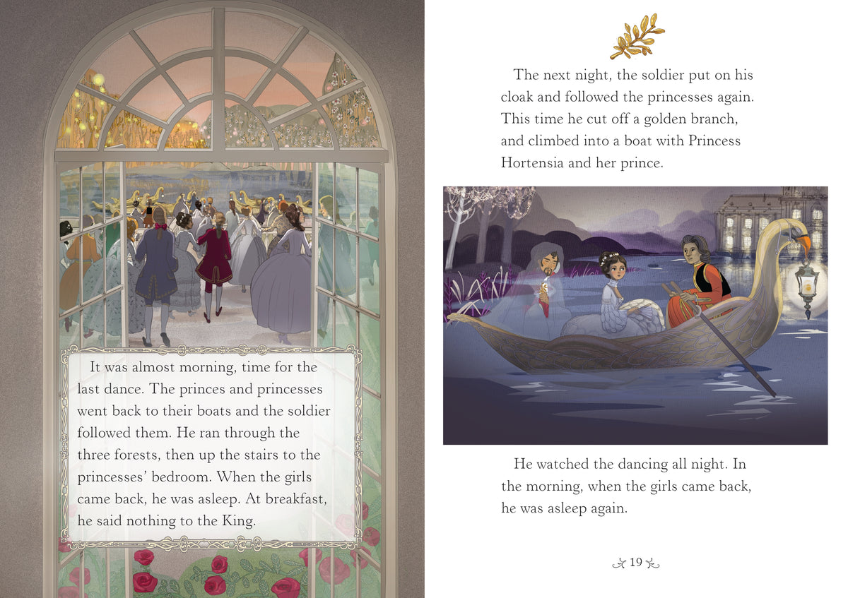 The Twelve Dancing Princesses interior 1 (ISBN 9781474991186) [onix-asset:93b53a1f7a8fee1df310b2914b54ac9c0652898b684e7875f09a6bf0b62f027c]